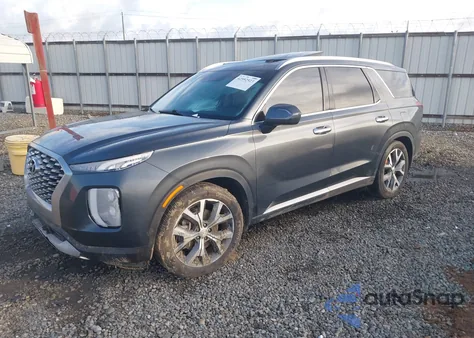 2021 Hyundai Palisade Sel from USA, damaged, VIN KM8R44HE2MU185598
